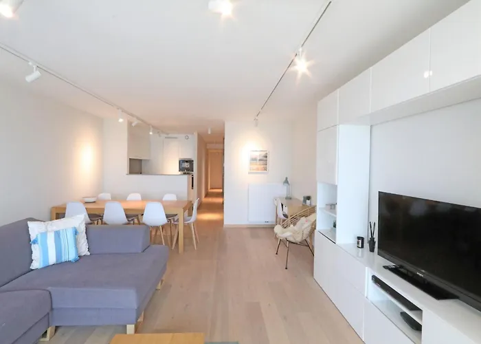 דירה In Het Zoute With Sea Views